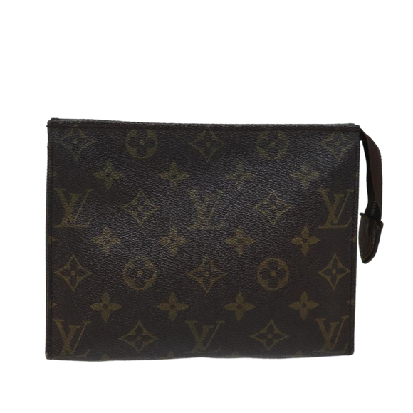 LOUIS VUITTON Monogram Poche Toilette 19 Pouch M47544 LV Auth 70484 - Picture 13 of 16